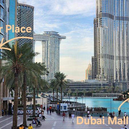 Downtown Oasis, Burj Khalifa Views, Luxury Amenities Apartman Dubaj Kültér fotó