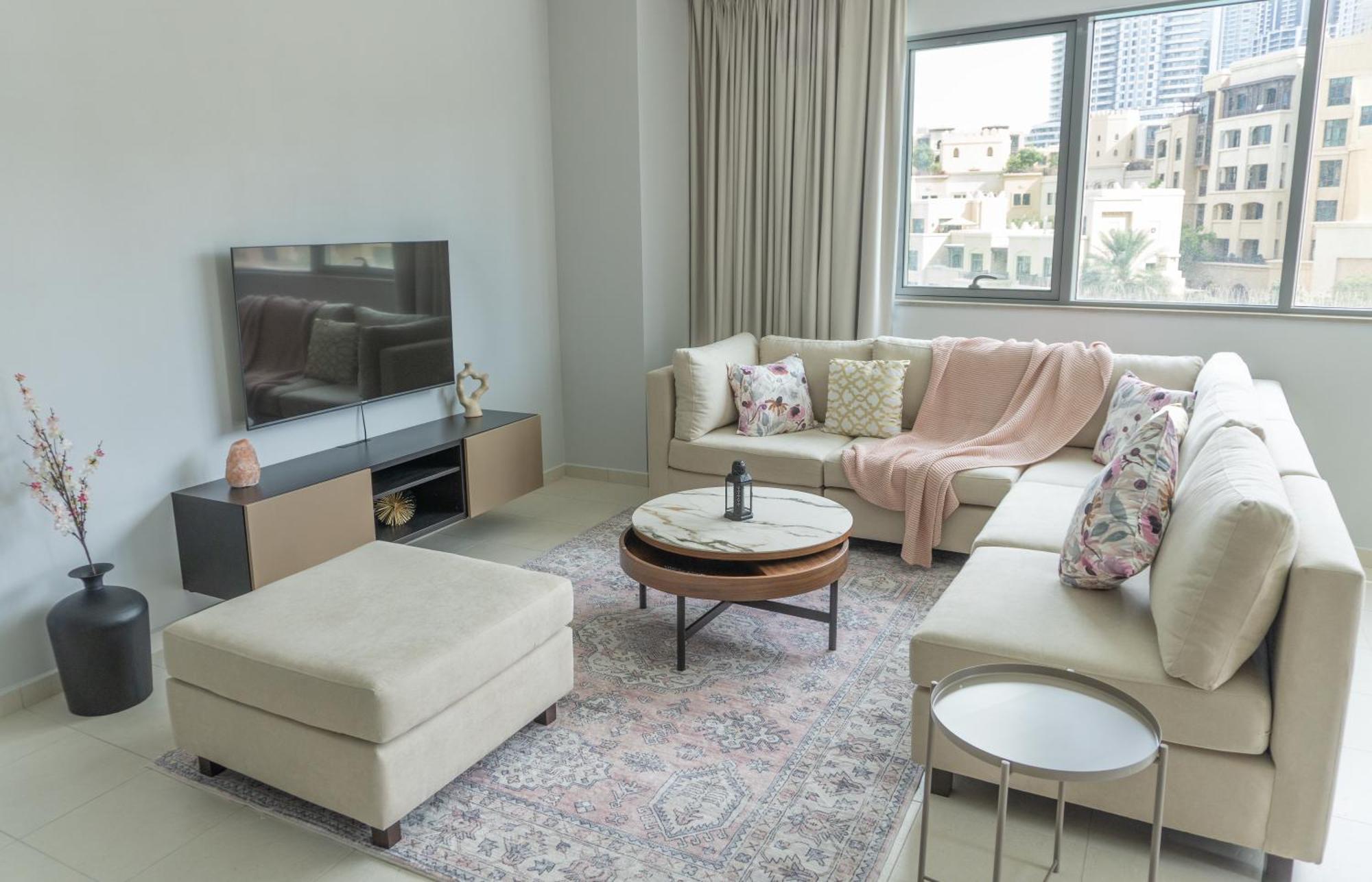 Downtown Oasis, Burj Khalifa Views, Luxury Amenities Apartman Dubaj Kültér fotó