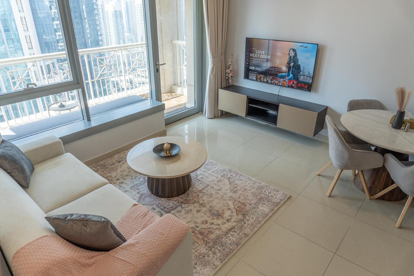 Downtown Oasis, Burj Khalifa Views, Luxury Amenities Apartman Dubaj Kültér fotó